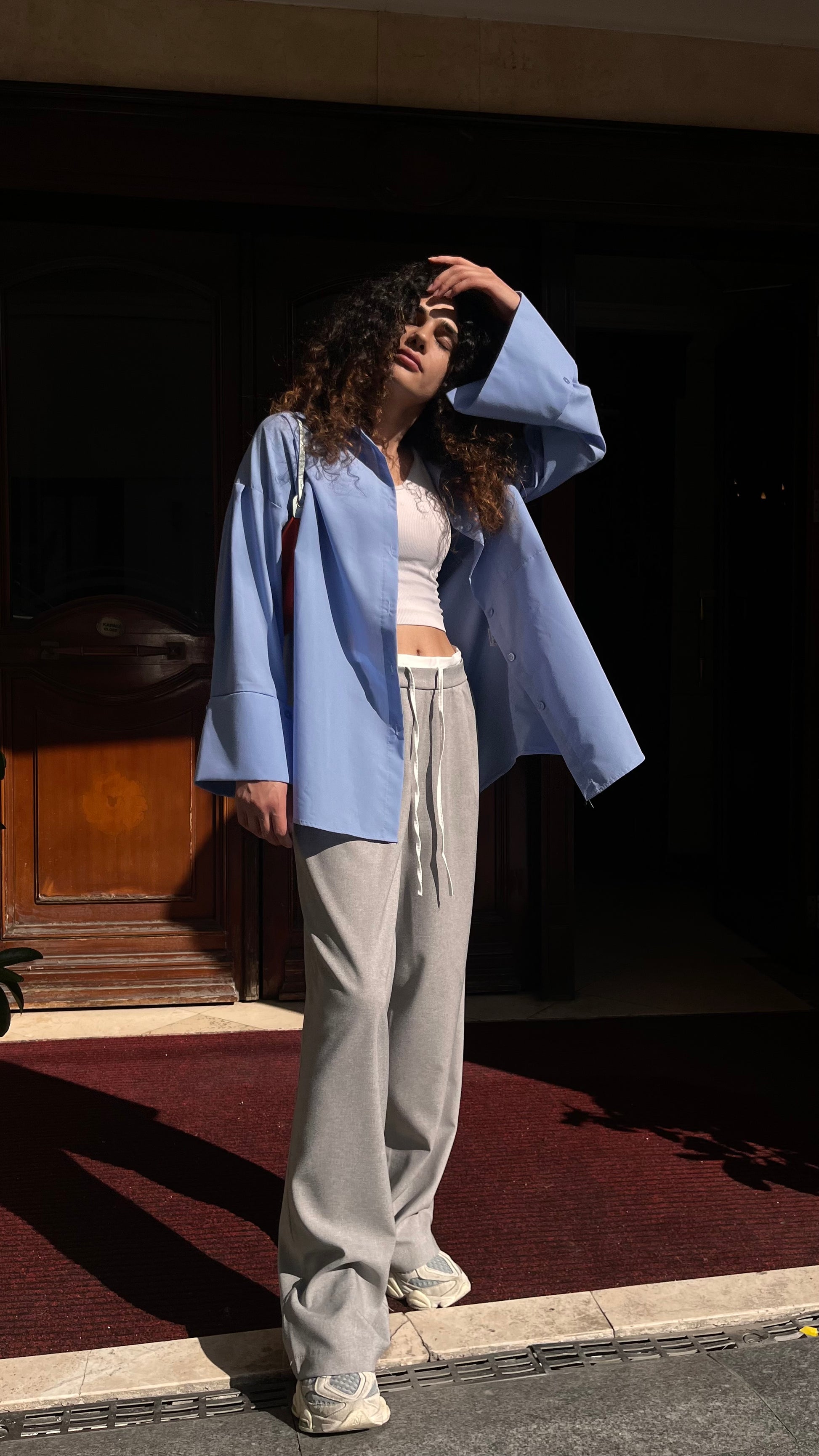 Oversize Poplin Gömlek