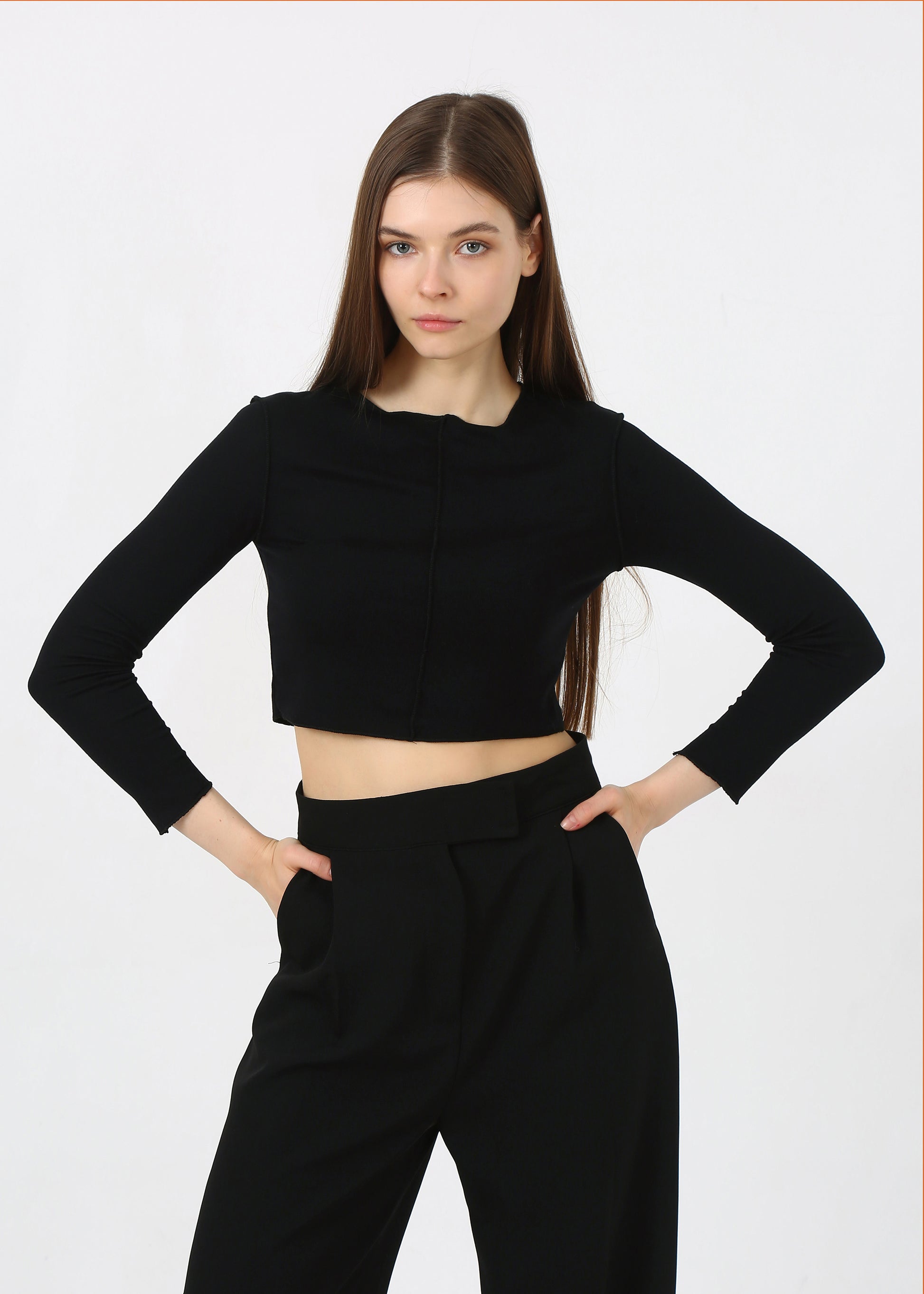 Basic Siyah Top