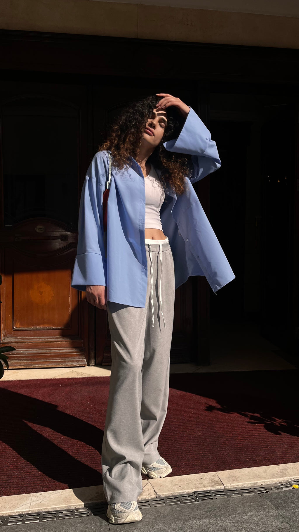 Oversize Poplin Gömlek