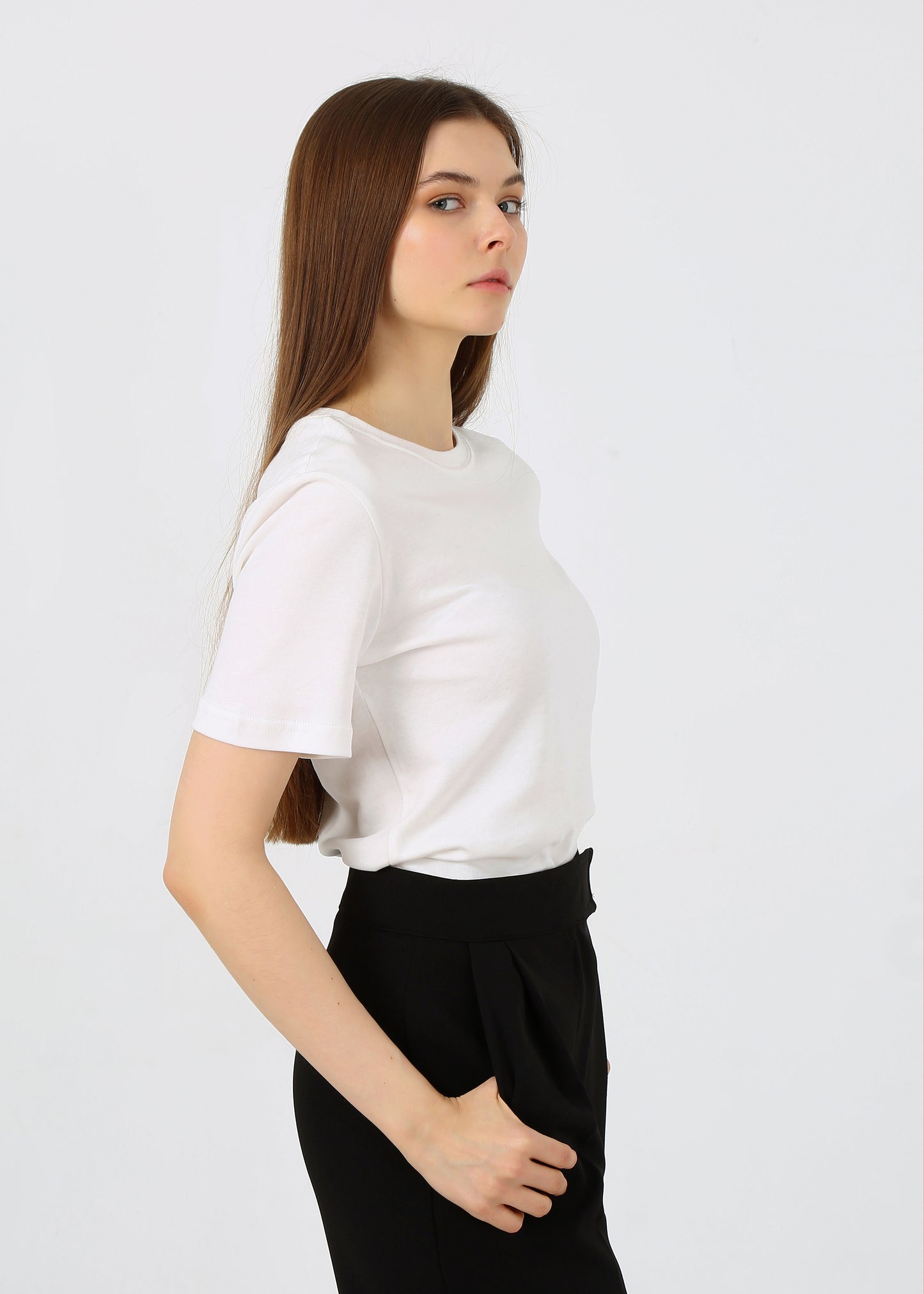 Basic Beyaz Tişört